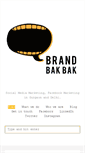Mobile Screenshot of brandbakbak.com